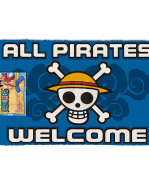 One Piece Doormat All Pirates Welcome 60 x 40 cm